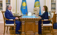 Касым-Жомарт Токаев принял председателя Агентства по регулированию и развитию финансового рынка Мадину Абылкасымову