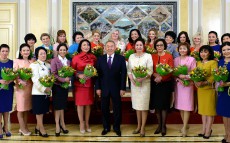 Халықаралық әйелдер күніне орай Қазақстанның әйелдер қауымы өкілдерімен «Көктем шуағы» атты кездесу