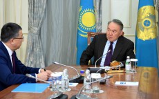 Қазақстан Президенті Оңтүстік Қазақстан облысының әкімі Жансейіт Түймебаевты қабылдады