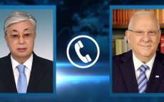 Kassym-Jomart Tokayev had a telephone conversation with President of Israel Reuven Rivlin