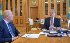Президент Казахстана Касым-Жомарт Токаев принял Управляющего Международным финансовым центром «Астана» Кайрата Келимбетова