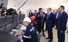 Қазақстан Президенті Қасым-Жомарт Тоқаев «Қазфосфат» жауапкершілігі шектеулі серіктестігіне барды