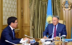 Мемлекет басшысы «Қазатомөнеркәсіп» ұлттық атом компаниясы» акционерлік қоғамы басқармасының төрағасы Асқар Жұмағалиевті қабылдады