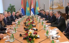 Мемлекет басшысының Сербия Республикасына ресми сапары аясында кеңейтілген құрамдағы келіссөздер өтті
