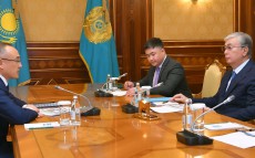 Глава государства принял председателя правления АО «НАК «Казатомпром» Галымжана Пирматова