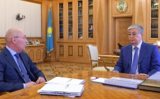 Глава государства принял Управляющего Международным финансовым центром «Астана» Кайрата Келимбетова