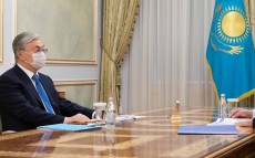 Глава государства принял председателя правления АО «ФНБ «Самрук-Казына» Ахметжана Есимова