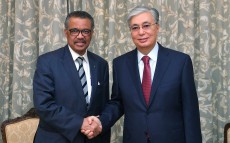 Kassym-Jomart Tokayev meets the heads of international organizations
