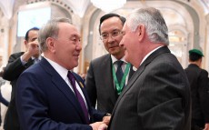 Meeting with Rex Tillerson, the US Secretary of State, on the sidelines of the US-Islamic World Forum
