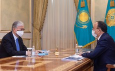Президент принял ректора Евразийского национального университета имени Л.Н. Гумилева Ерлана Сыдыкова