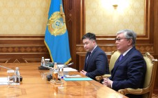 Президент Казахстана Касым-Жомарт Токаев встретился с председателем Коллегии Евразийской экономической комиссии Тиграном Саркисяном