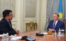 Meeting with Yuri Pya, Chairman of "National Scientific Cardiac Surgery Centre" JSC Board