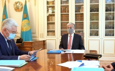 Қазақстан Президенті Индустрия және инфрақұрылымдық даму министрі Бейбіт Атамқұловты қабылдады