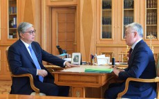 Президент Казахстана Касым-Жомарт Токаев принял министра иностранных дел Бейбута Атамкулова