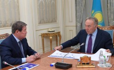 Мемлекет басшысы «Самұрық-Қазына» акционерлік қоғамы басқармасының төрағасы Ахметжан Есімовті қабылдады