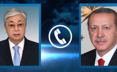 Состоялся телефонный разговор Касым-Жомарта Токаева с Президентом Турции Реджепом Тайипом Эрдоганом