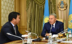 Мемлекет басшысы «Ұлттық ғылыми кардиохирургия орталығы» АҚ басқармасының төрағасы Юрий Пяны қабылдады