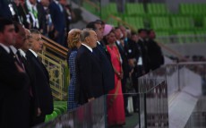 Participation in the opening ceremony of the 5th Asian Indoor Games and Martial Arts