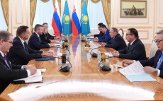 Мемлекет басшысы Нұрсұлтан Назарбаев Словакия Республикасының Премьер-Министрі Петер Пеллегринимен кездесті