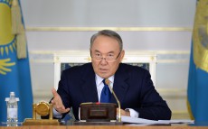 Enlarged Government meeting under the chairmanship of President Nursultan Nazarbayev