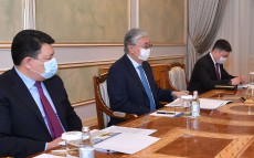 Мемлекет басшысы «Қазатомөнеркәсіп» ҰАК» акционерлік қоғамының Басқарма төрағасы Ғалымжан Пірматовты қабылдады