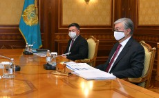 Глава государства принял председателя правления АО «Казахтелеком» Куанышбека Есекеева