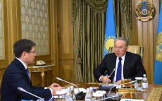 Мемлекет басшысы «Қазатомөнеркәсіп» ұлттық атом компаниясы» акционерлік қоғамы басқармасының төрағасы Асқар Жұмағалиевті қабылдады