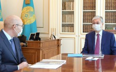 Президент Касым-Жомарт Токаев принял Управляющего Международным финансовым центром «Астана» Кайрата Келимбетова