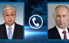 President Kassym-Jomart Tokayev had a telephone conversation with President of the Russian Federation Vladimir Putin