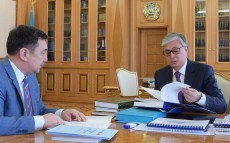 Президент Казахстана Касым-Жомарт Токаев принял президента Международной Тюркской академии Дархана Кыдырали