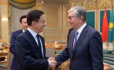Президент Казахстана Касым-Жомарт Токаев принял заместителя Премьера Госсовета КНР Хань Чжэна
