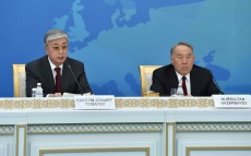 Президент Казахстана принял участие в церемонии вручения «Назарбаевской премии за мир без ядерного оружия и глобальную безопасность»