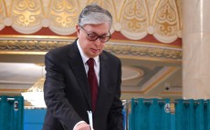 Касым-Жомарт Токаев принял участие в голосовании на внеочередных выборах Президента Республики Казахстан