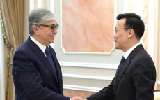 Встреча с Чрезвычайным и Полномочным Послом Китайской Народной Республики в Казахстане Чжаном Сяо