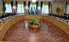 Negotiations with Shavkat Mirziyoyev, the President of Uzbekistan, in an expanded format
