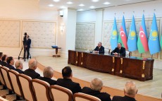 Қазақстан Президенті Әзербайжан Республикасына ресми сапарының қорытындысы бойынша БАҚ өкілдері үшін брифинг өткізді