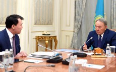 Встреча с председателем Агентства по делам государственной службы и противодействию коррупции Аликом Шпекбаевым