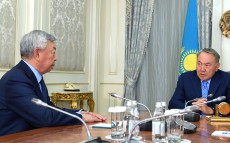 Meeting with Nurtai Abykayev, deputy and member of the Senate’s Committee for Foreign Relations, Defense and Security in the Parliament