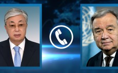 Состоялся телефонный разговор Главы государства Касым-Жомарта Токаева с Генеральным секретарем ООН Антониу Гутерришем