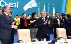 Нұрсұлтан Назарбаевтың төрағалығымен «Nur Otan» партиясының кезектен тыс ХІХ съезі өтті
