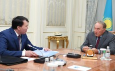 Встреча с председателем Агентства по делам государственной службы и противодействию коррупции Аликом Шпекбаевым