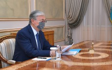 The President receives Chairman of the Supreme Court Zhakip Assanov