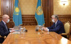 Глава государства принял Председателя Агентства по стратегическому планированию и реформам Кайрата Келимбетова