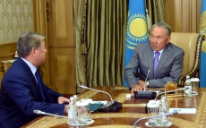 Мемлекет басшысы «Астана ЭКСПО-2017» ұлттық компаниясы» АҚ басқармасының төрағасы Ахметжан Есімовті қабылдады