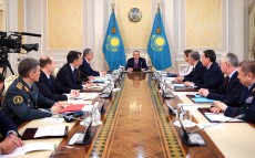 Заседание Совета Безопасности под председательством Первого Президента Республики Казахстан – Елбасы Нурсултана Назарбаева
