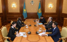 Касым-Жомарт Токаев принял исполнительного секретаря Организации Договора о всеобъемлющем запрещении ядерных испытаний Лассину Зербо