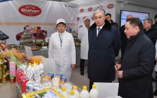 Президент «Бижан» ет өңдеу зауыты» ЖШС-на барды