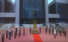 Глава государства принял участие в церемонии открытия монумента Первому Президенту – Елбасы Н.А.Назарбаеву