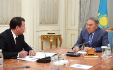 Встреча с помощником Президента - Секретарем Совета Безопасности Габитом Байжановым