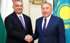 Қазақстанның Тұңғыш Президенті Нұрсұлтан Назарбаев Мажарстанның Премьер-Министрі Виктор Орбанмен кездесті